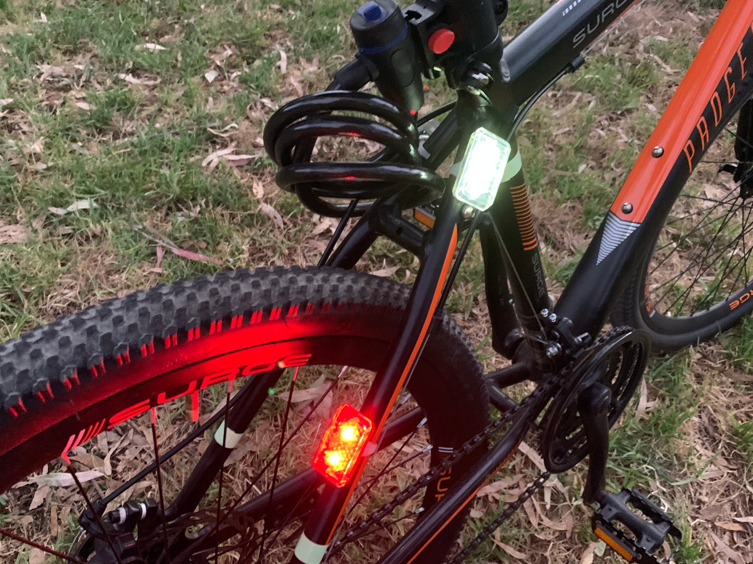 Bicycle 2024 warning lights